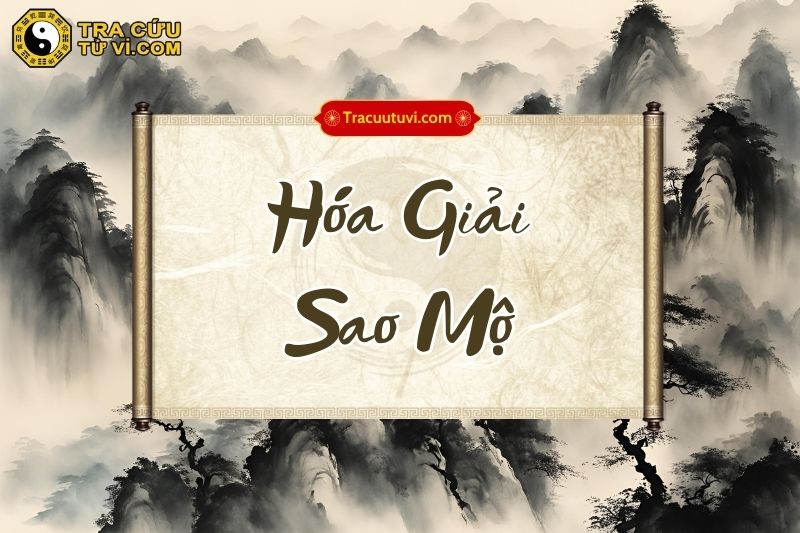 Cách hóa giải sao Mộ khi vào hạn và khi gặp các sao xấu Cách hóa giải sao Mộ khi vào hạn và khi gặp các sao xấu
