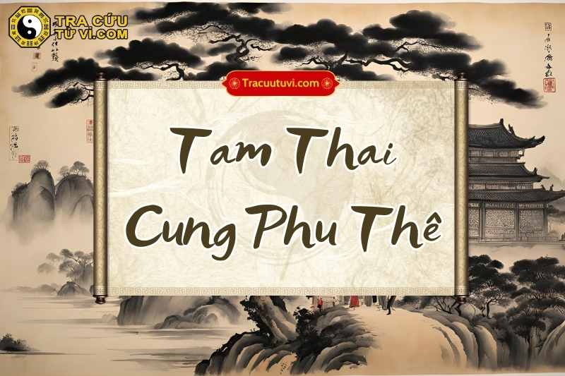 Tam Thai cung Phu Thê chủ về cuộc sống gia đình êm ấm Tam Thai cung Phu Thê chủ về cuộc sống gia đình êm ấm
