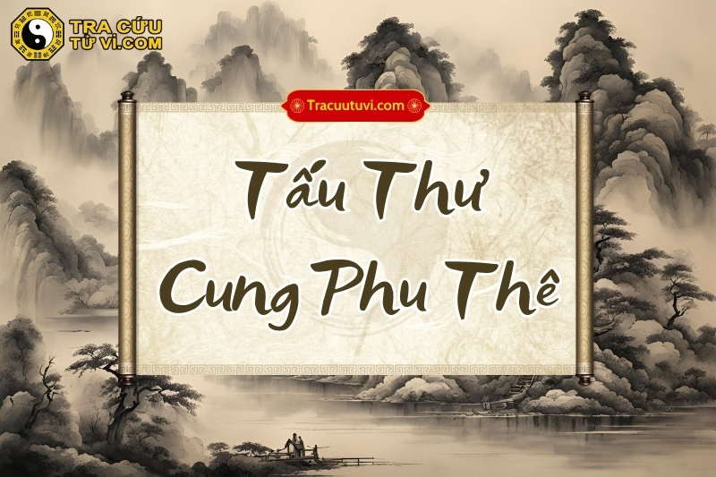 Tấu Thư cung Phu Thê chủ về hôn phối có tài ăn nói, vợ chồng dễ khắc nhau