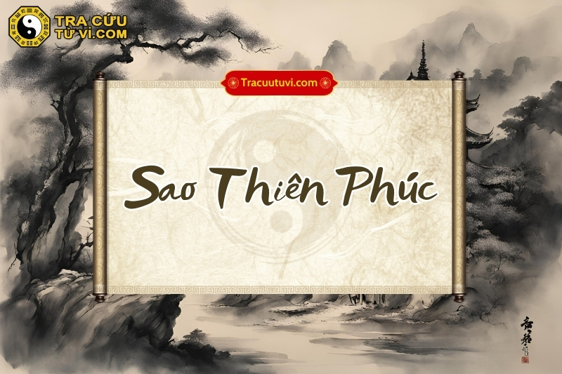 Sao Thiên Phúc chủ về may mắn, thiện lương Sao Thiên Phúc chủ về may mắn, thiện lương
