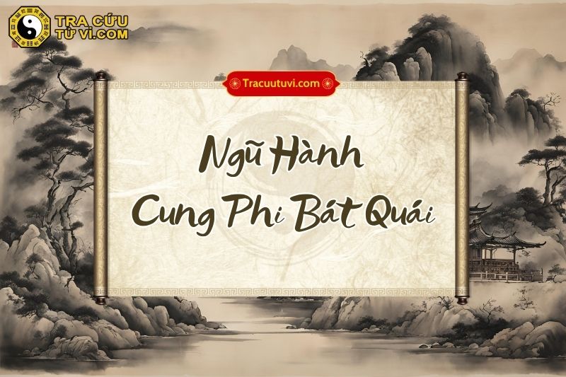 Xét trên Ngũ hành Cung phi bát quái Xét trên Ngũ hành Cung phi bát quái