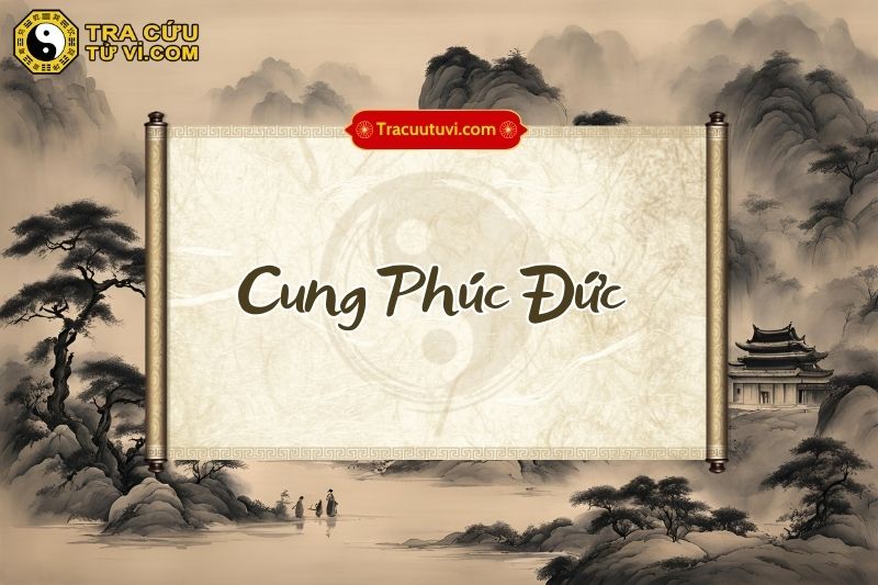 Tam phương Tứ chính của cung Phúc Đức Tam phương Tứ chính của cung Phúc Đức