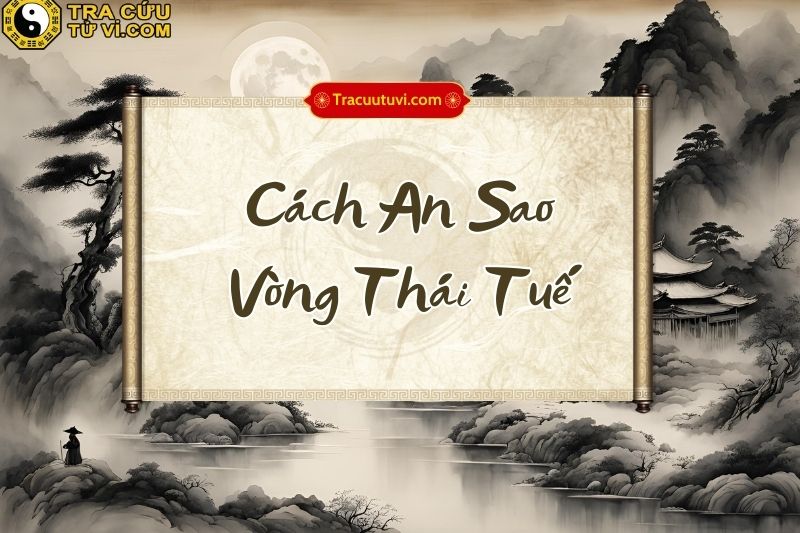 Cách an sao vòng Thái Tuế Cách an sao vòng Thái Tuế
