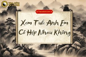 Cách xem tuổi anh em có hợp nhau không chi tiết theo phong thuỷ