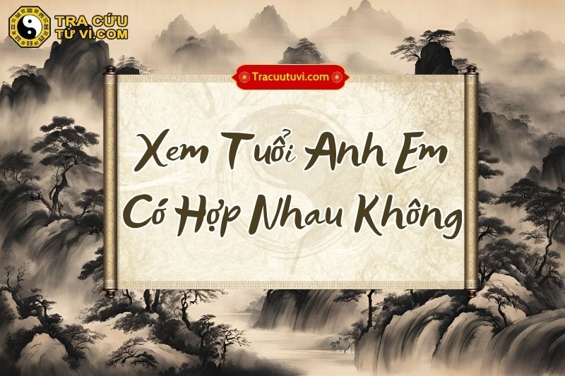 Cách xem tuổi anh em có hợp nhau không chi tiết theo phong thuỷ