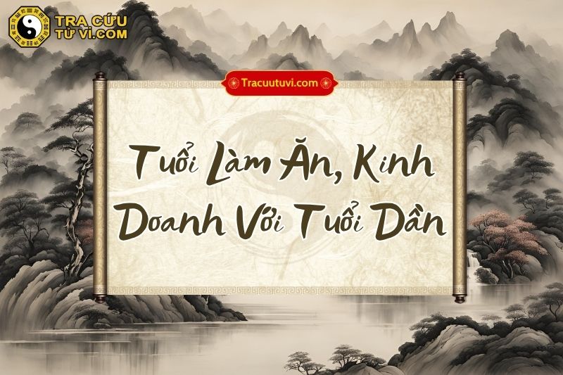 Tuổi làm ăn, kinh doanh với tuổi Dần