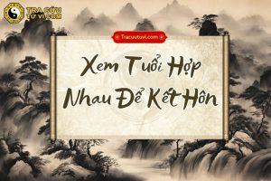 Cách xem tuổi hợp nhau để kết hôn đơn giản, dễ áp dụng