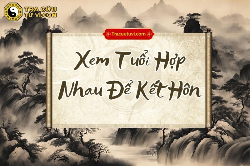 Cách xem tuổi hợp nhau để kết hôn đơn giản, dễ áp dụng