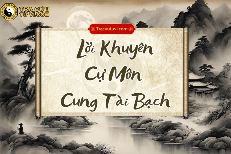 Lời khuyên dành cho người có sao Cự Môn cung Tài Bạch Lời khuyên dành cho người có sao Cự Môn cung Tài Bạch