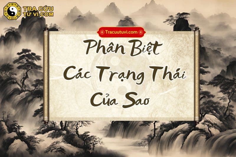 Phân biệt các trạng thái của sao Phân biệt các trạng thái của sao