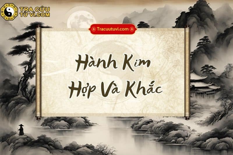 Hành Kim hợp và khắc với những hành nào? Hành Kim hợp và khắc với những hành nào?