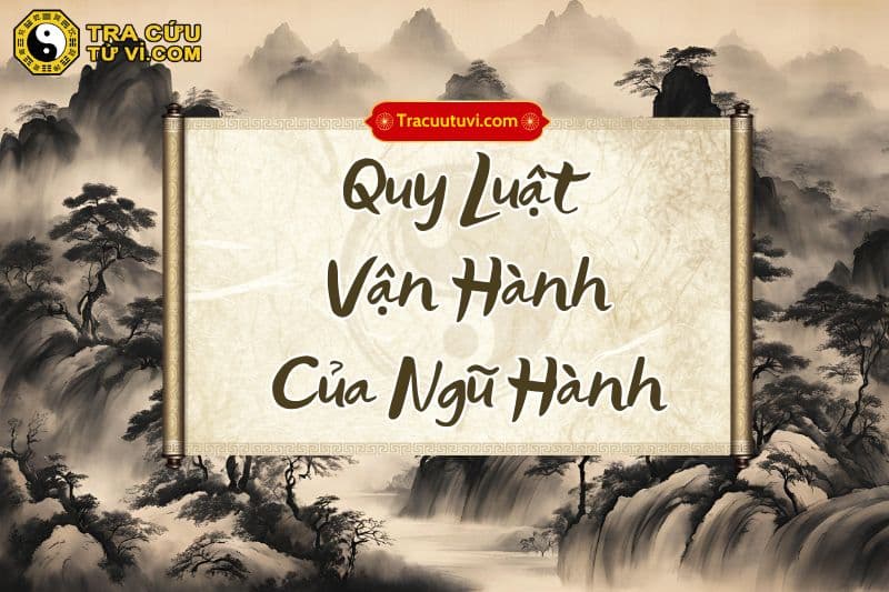 Quy luật vận hành của ngũ hành Quy luật vận hành của ngũ hành