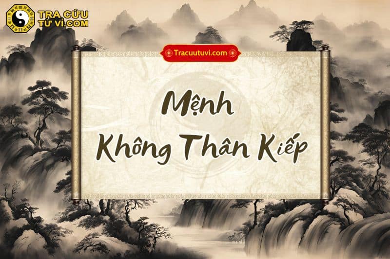Mệnh Không Thân Kiếp là gì? Luận giải ý nghĩa khi kết hợp các sao trong tử vi