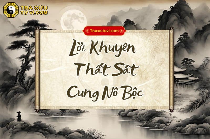 Lời khuyên cho người sở hữu sao Thất Sát cung Nô Bộc trong tử vi Lời khuyên cho người sở hữu sao Thất Sát cung Nô Bộc trong tử vi