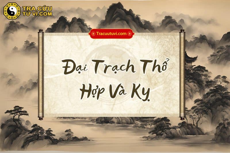 Mệnh Đại Trạch Thổ hợp và kỵ mệnh nào? Mệnh Đại Trạch Thổ hợp và kỵ mệnh nào?
