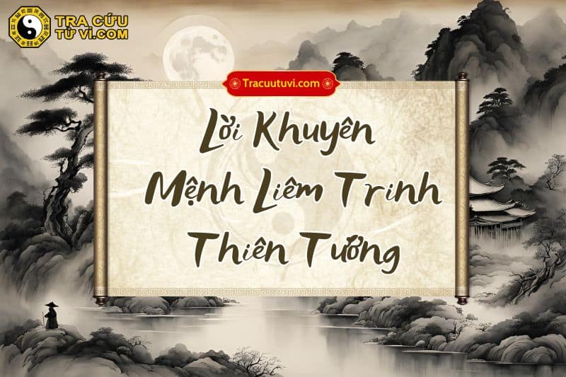 Lời khuyên cho người Mệnh Liêm Trinh Thiên Tướng Lời khuyên cho người Mệnh Liêm Trinh Thiên Tướng