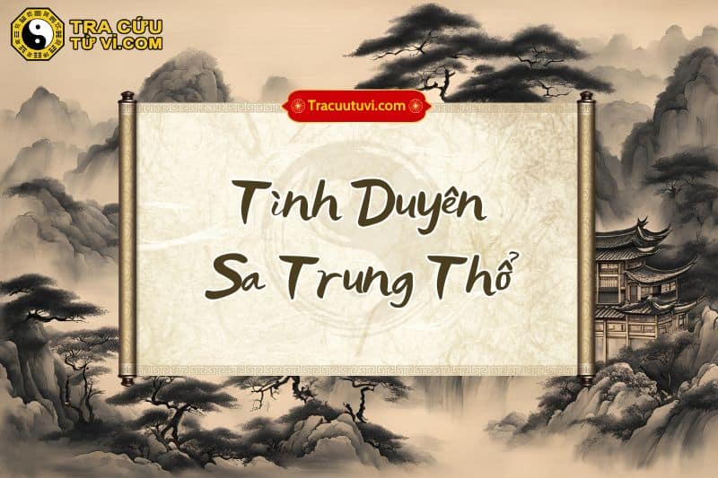 Tình duyên của người mệnh Sa Trung Thổ Tình duyên của người mệnh Sa Trung Thổ