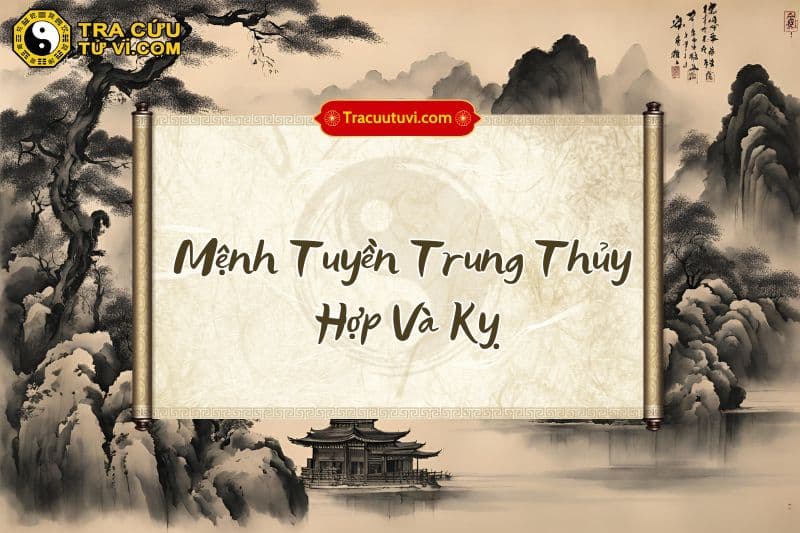 Mệnh Tuyền Trung Thủy hợp và kỵ mệnh nào? Mệnh Tuyền Trung Thủy hợp và kỵ mệnh nào?
