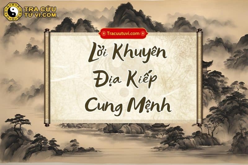 Lời khuyên cho người có Địa Kiếp cung Mệnh