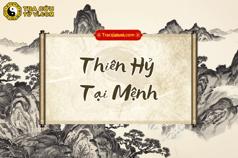 Thiên Hỷ tại Mệnh là gì? Luận giải ý nghĩa khi kết hợp các sao trong tử vi